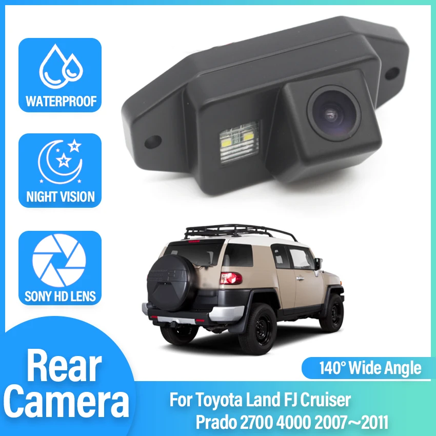 Автомобильная HD камера заднего вида, автомобильная парковочная фотокамера, CCD Водонепроницаемая для Toyota Land FJ Cruiser Prado 2700 4000 ~ 2007 2010 
Автомобильная HD камера заднего вида, автомобильная парковочная фотокамера, CCD Водонепроницаемая для Toyota Land FJ Cruiser Prado 2700 4000 ~ 2007 2010