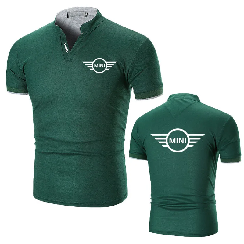 Summer Breathable Oversized Men's T-Shirt Mini car logo print Solid Color Cotton High Quality V-neck Harajuku Men's T-Shirt top
Summer Breathable Oversized Men's T-Shirt Mini car logo print Solid Color Cotton High Quality V-neck Harajuku Men's T-Shirt top