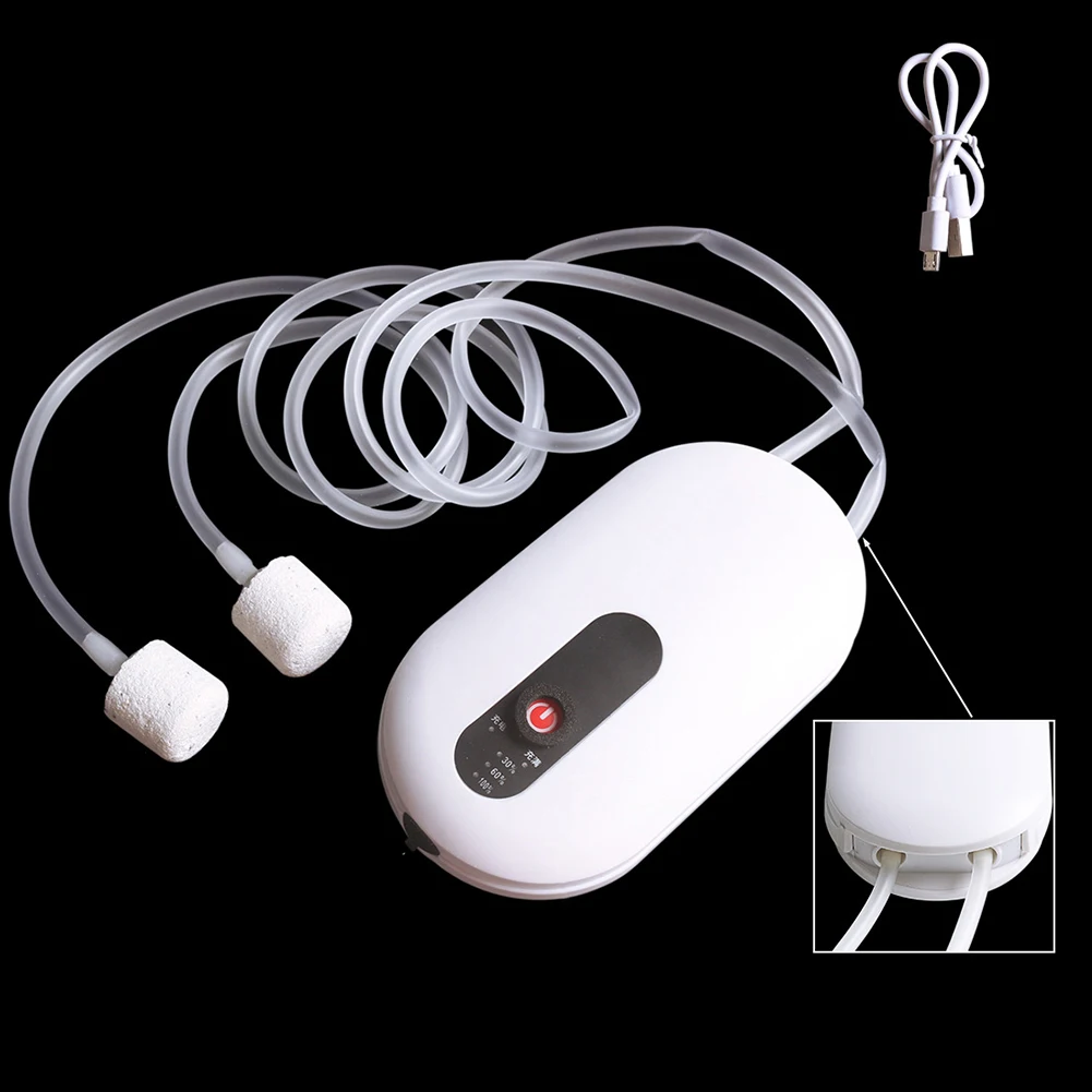Rechargeable Live Bait Aerator Pump Fishing Tank Oxygenator Single/Double Tube Fishing Equipments Accessories Fishing Tools
Rechargeable Live Bait Aerator Pump Fishing Tank Oxygenator Single/Double Tube Fishing Equipments Accessories Fishing Tools