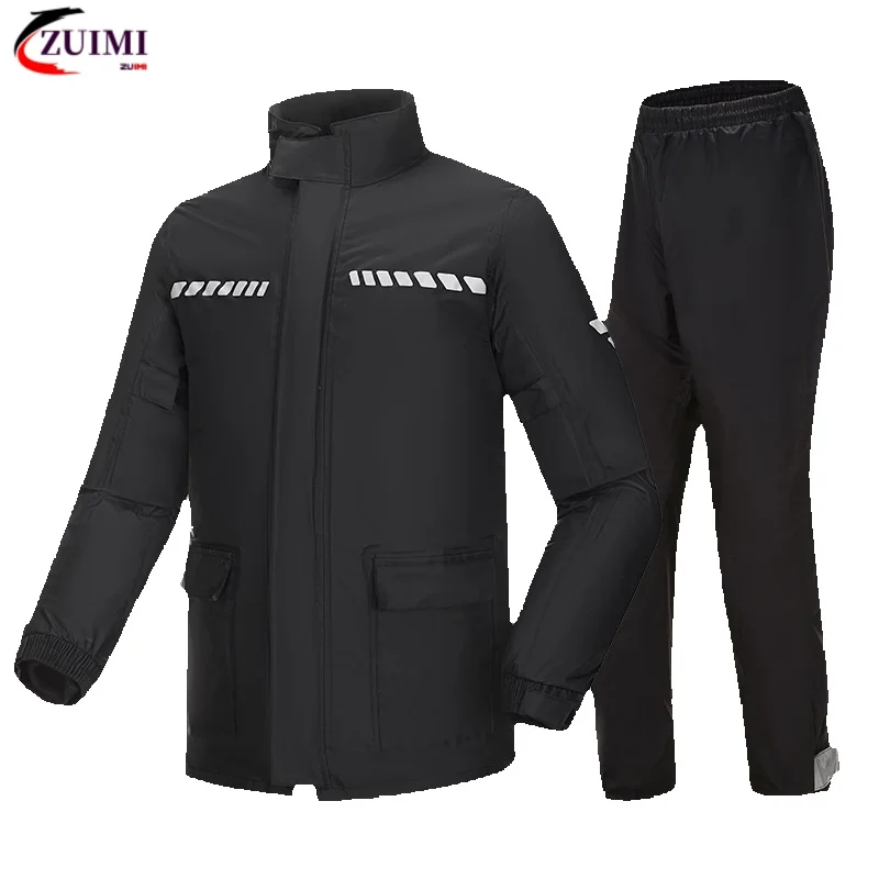 Reflective Raincoat Rain Pants Suit Men's Motorcycle Riding Waterproof Long Full Body RainstoRm Proof OutdOOr Fishing
Reflective Raincoat Rain Pants Suit Men's Motorcycle Riding Waterproof Long Full Body RainstoRm Proof OutdOOr Fishing