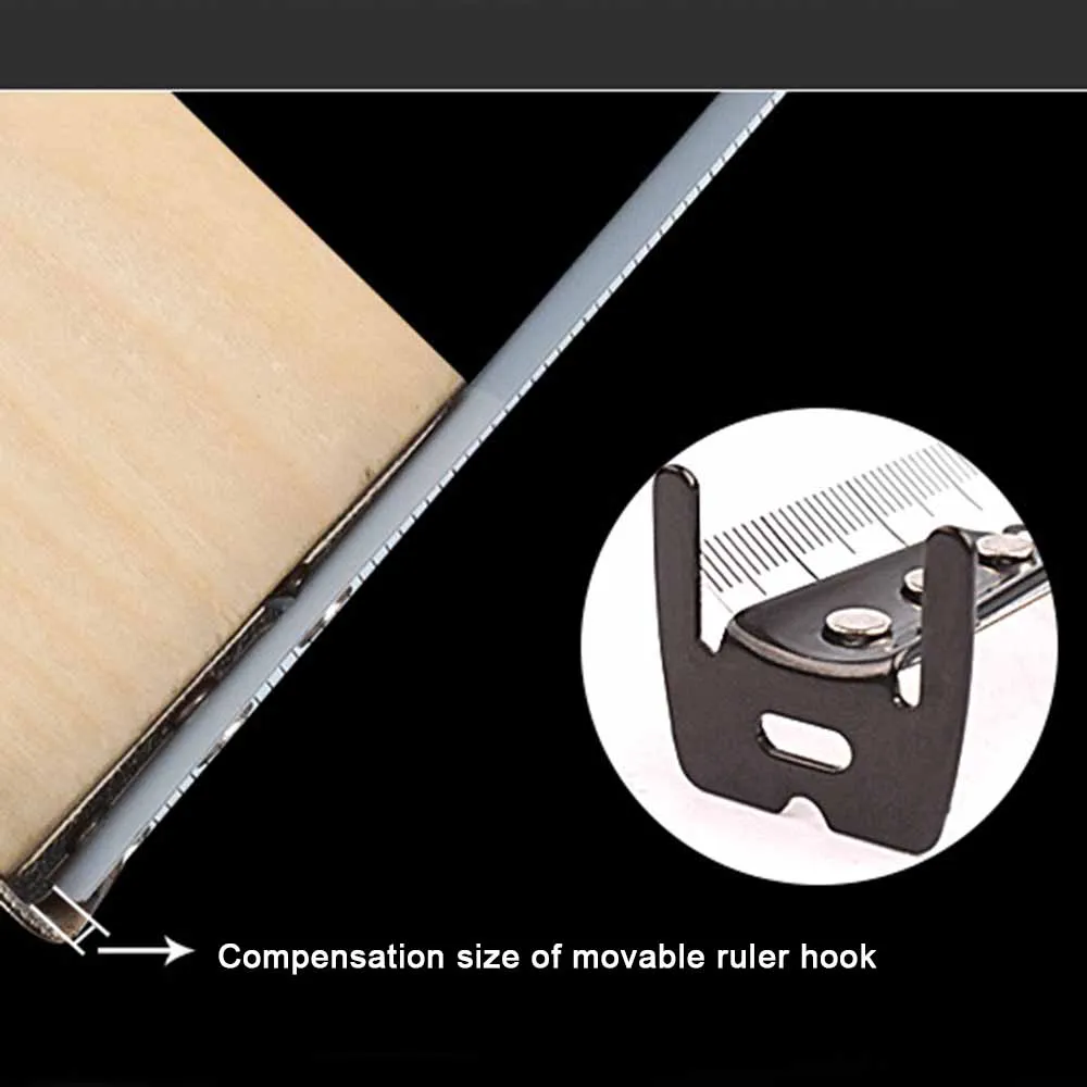 Tape Meter Ruler Stainless Steel Tape Woodworking Measuring Tool Household Ruler Lightweight Easy to Use Hard RERI889
Tape Meter Ruler Stainless Steel Tape Woodworking Measuring Tool Household Ruler Lightweight Easy to Use Hard RERI889