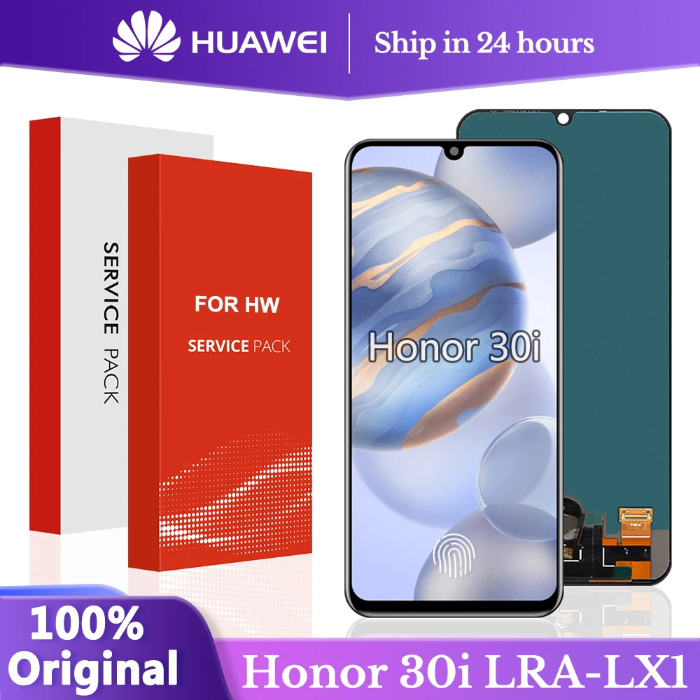 Оригинальный сенсорный ЖК-дисплей 6,3 дюйма для Huawei Honor 30i, дисплей с дигитайзером в сборе, Замена для Huawei Honor 30i LCD
Оригинальный сенсорный ЖК-дисплей 6,3 дюйма для Huawei Honor 30i, дисплей с дигитайзером в сборе, Замена для Huawei Honor 30i LCD