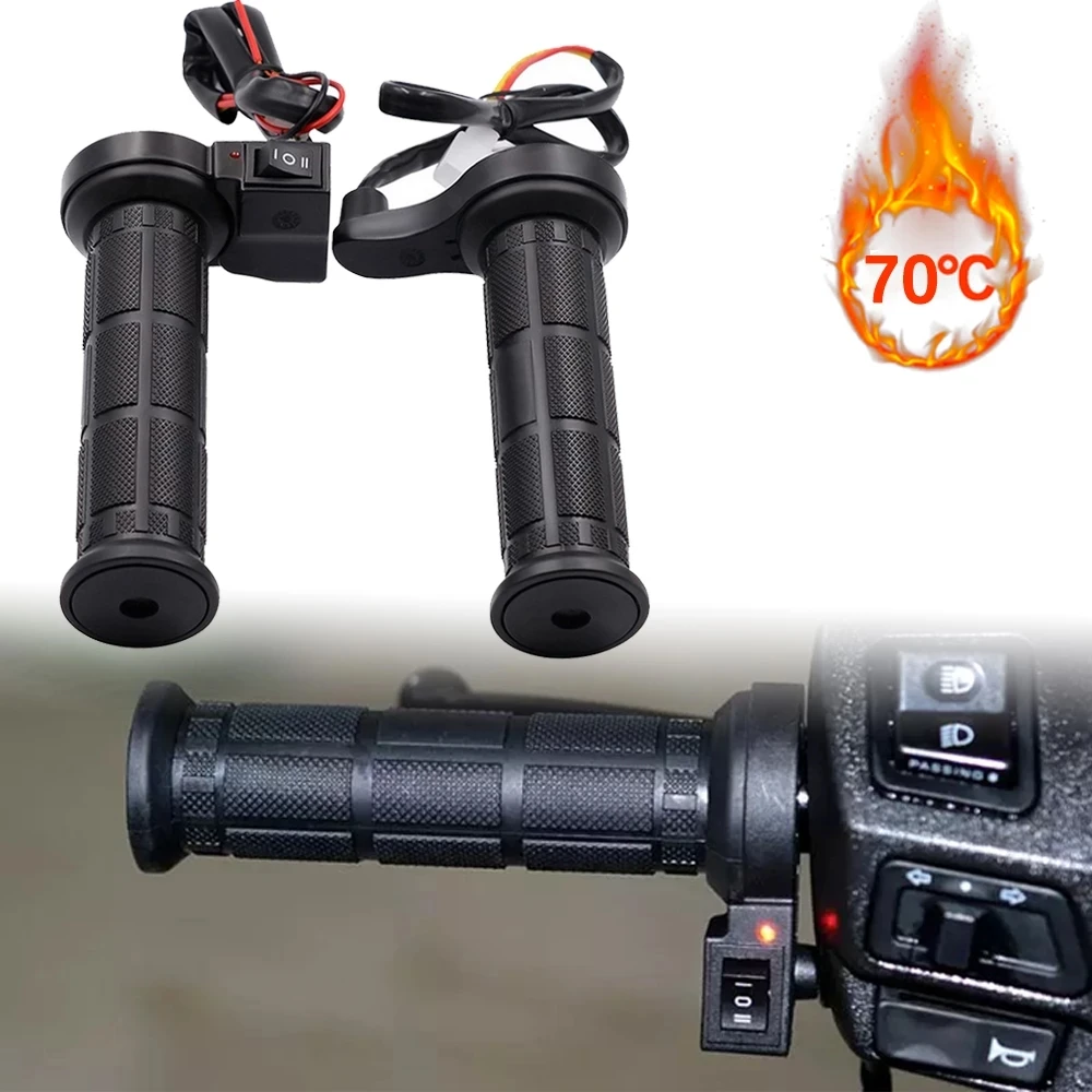 12V Universal Motorcycle Heated Grip Handle Bar Motobike Heating Grips 6" 22mm Hot Heated Molded Grips Hand Warmers
12V Universal Motorcycle Heated Grip Handle Bar Motobike Heating Grips 6" 22mm Hot Heated Molded Grips Hand Warmers