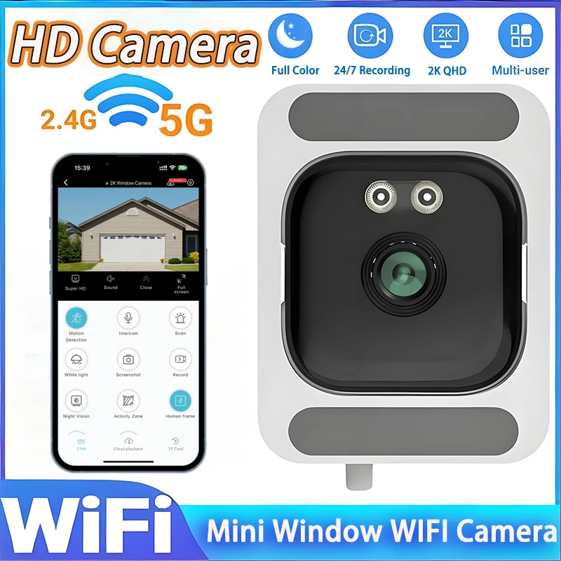 Wi-Fi камера для окна 3Мп
Wi-Fi камера для окна 3Мп
