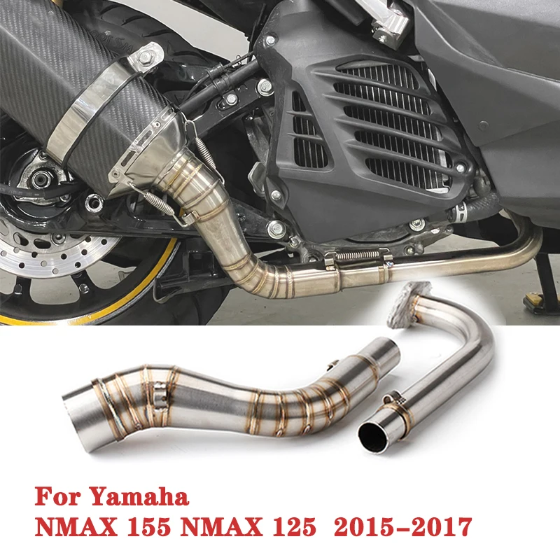 For Yamaha NMAX155 NMAX125 2015-2017 Motorcycle Exhaust System Sliding Exhaust Muffler Intermediate Link Scooter Accessories
For Yamaha NMAX155 NMAX125 2015-2017 Motorcycle Exhaust System Sliding Exhaust Muffler Intermediate Link Scooter Accessories