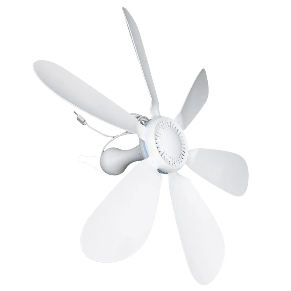 1 Set USB Ceiling Fan Hanging Fan Camping Tent Fan Portable Ceiling Fan 6-blades Fan
1 Set USB Ceiling Fan Hanging Fan Camping Tent Fan Portable Ceiling Fan 6-blades Fan