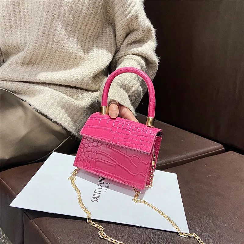 Crocodile Pattern Mini Crossbody Bags for Women Fashion All-match Chain Designer Shoulder Messenger Bags Purses and Handbags
Crocodile Pattern Mini Crossbody Bags for Women Fashion All-match Chain Designer Shoulder Messenger Bags Purses and Handbags