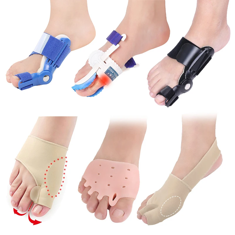 Silicone Bunion Corrector Toe Separator Bunions Toe Corrector Valgus for Toe Finger Separator Orthotics Hallux Valgus Corrector
Silicone Bunion Corrector Toe Separator Bunions Toe Corrector Valgus for Toe Finger Separator Orthotics Hallux Valgus Corrector