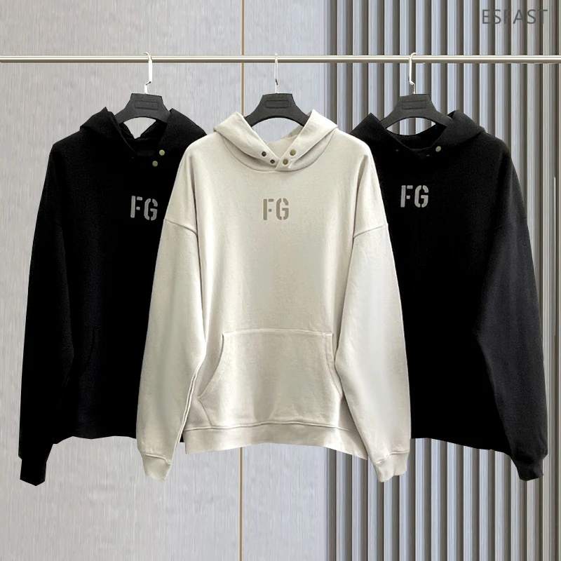 FG Oversized Hoodie Flocking Logo Hooded Sweatshirt Male Women's Sweatshirts 1:1 Cotton Hip Hop Loose Unisex Essentials Hoodies
FG Oversized Hoodie Flocking Logo Hooded Sweatshirt Male Women's Sweatshirts 1:1 Cotton Hip Hop Loose Unisex Essentials Hoodies
