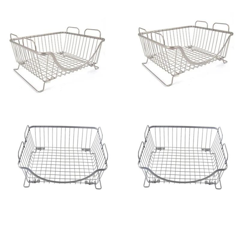 2Pcs Kitchen Storage Basket Counter Fruit Vegetable Iron Art Storage Basket With Handles Rectangular Storage Holder
2Pcs Kitchen Storage Basket Counter Fruit Vegetable Iron Art Storage Basket With Handles Rectangular Storage Holder