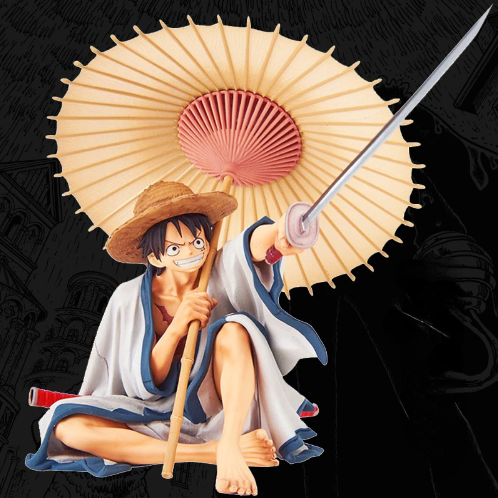 One Piece Animation Figure Monkey D. Luffy Umbrella Sitting Collection Surrounding Desktop Decoration Kids Toys Holiday Gift
One Piece Animation Figure Monkey D. Luffy Umbrella Sitting Collection Surrounding Desktop Decoration Kids Toys Holiday Gift