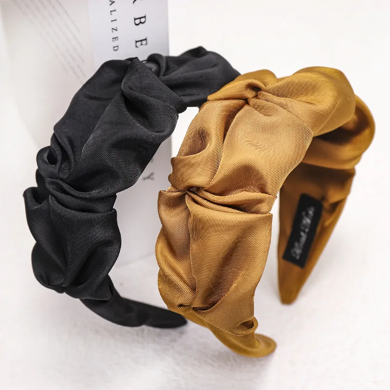 

Korean Fashion Headbands Women Headdress Hair Band Hoop Designer Hairband Girls Hair Bow Accessories Headwear Bezel Tiara