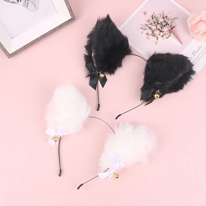 Sexy Cat Ears Headband for Women Girls Lace Bow Necklace Plush Bell Hairband Cosplay Masquerade-Party Costume Hair Accessories
Sexy Cat Ears Headband for Women Girls Lace Bow Necklace Plush Bell Hairband Cosplay Masquerade-Party Costume Hair Accessories