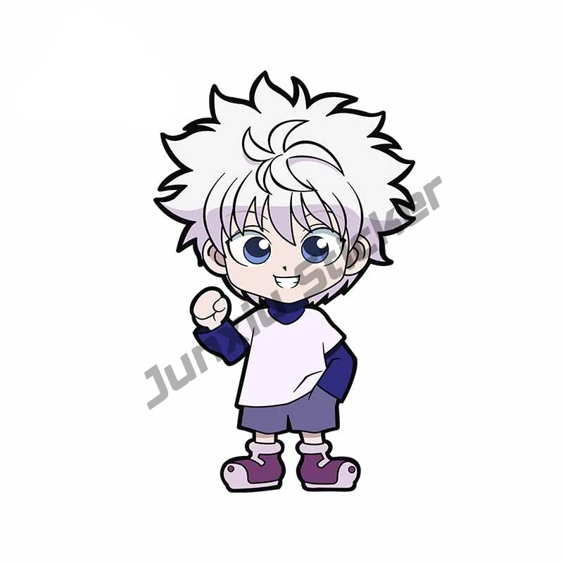 Наклейки на багажник автомобиля Hunter X Hunter Killua Zoldyck, аниме, бампер, окна, лобовое стекло, фургон, мультфильм, внедорожник, изящный декор, наклей...
Наклейки на багажник автомобиля Hunter X Hunter Killua Zoldyck, аниме, бампер, окна, лобовое стекло, фургон, мультфильм, внедорожник, изящный декор, наклей...