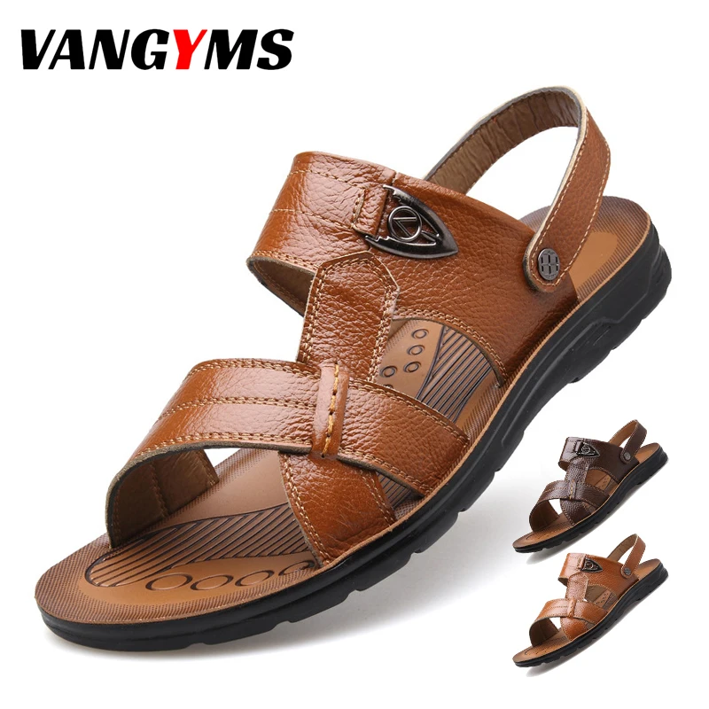 Men's Leather Beach Sandals Summer Men's Shoes Casual Sandals Soft and Comfortable Outdoor Casual Shoes Pantoufle Homme Luxe
Men's Leather Beach Sandals Summer Men's Shoes Casual Sandals Soft and Comfortable Outdoor Casual Shoes Pantoufle Homme Luxe