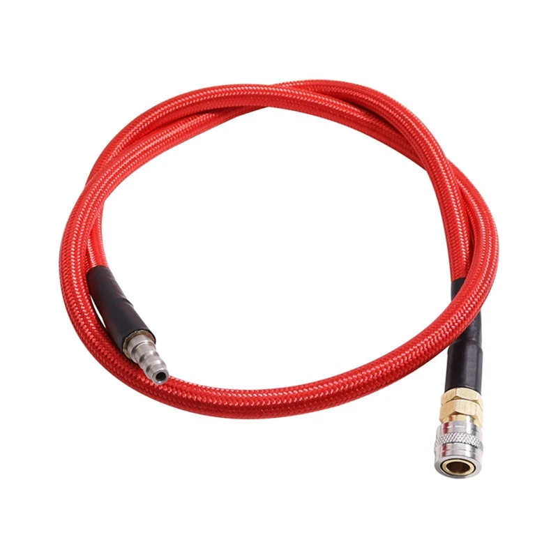 Airsoft HPA SLP FLEX Air Hose Remote Line Airsoft Air Hose Remote Line With (US)Foster QD 40 Inch Low Pressure MAX 300 PSI Red
Airsoft HPA SLP FLEX Air Hose Remote Line Airsoft Air Hose Remote Line With (US)Foster QD 40 Inch Low Pressure MAX 300 PSI Red