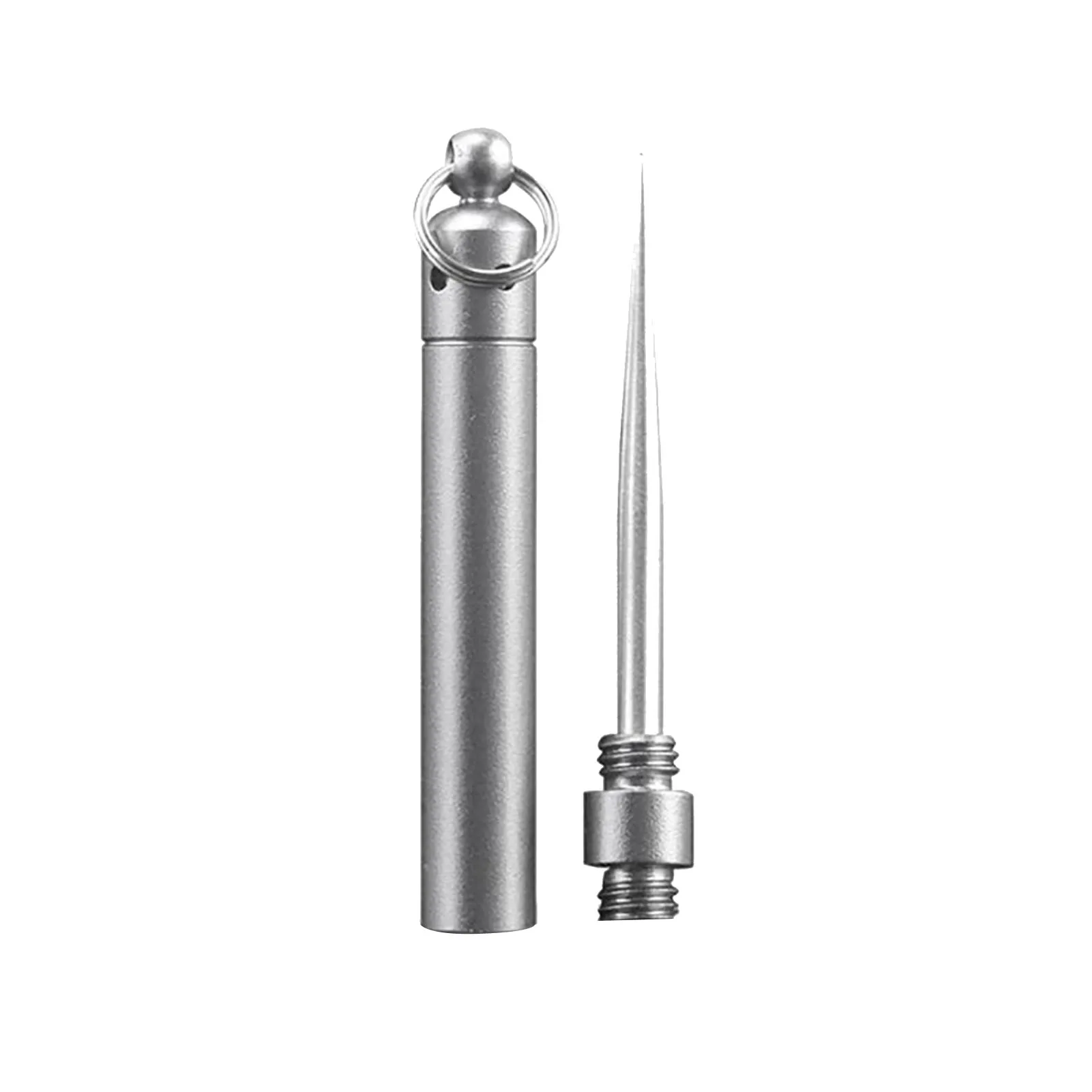Stainless Steel Toothpick Reusable Stainless Steel Toothpick With Key Ring Toothpicks Protective Holder For Outdoor Camping
Stainless Steel Toothpick Reusable Stainless Steel Toothpick With Key Ring Toothpicks Protective Holder For Outdoor Camping