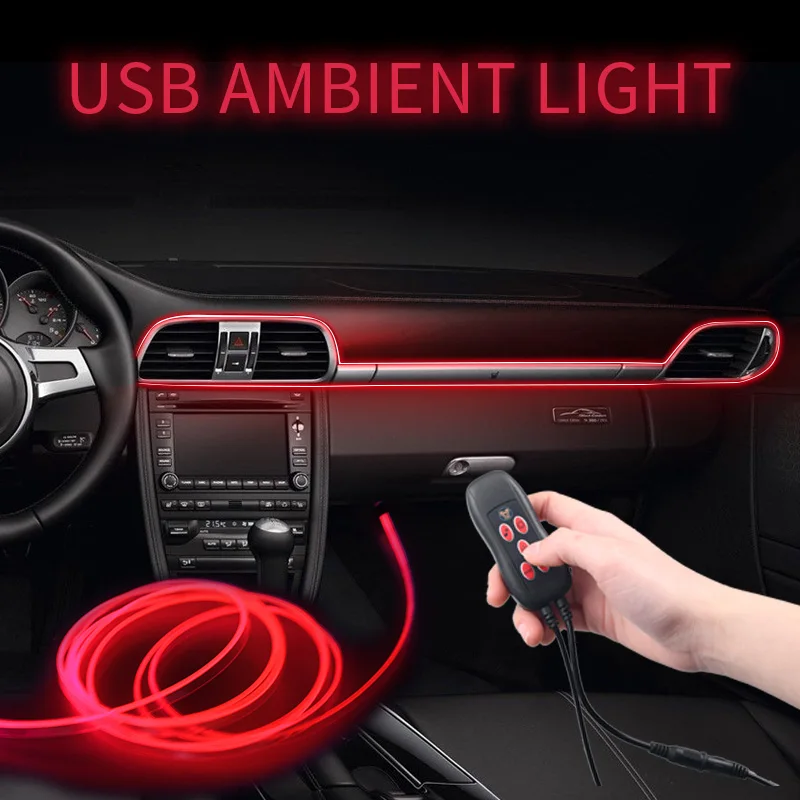 Световая лента RGB для салона автомобиля, декоративная лампа Neno с управлением звуком, несколько режимов, с USB оптическим волокном, s-образные л...
Световая лента RGB для салона автомобиля, декоративная лампа Neno с управлением звуком, несколько режимов, с USB оптическим волокном, s-образные л...