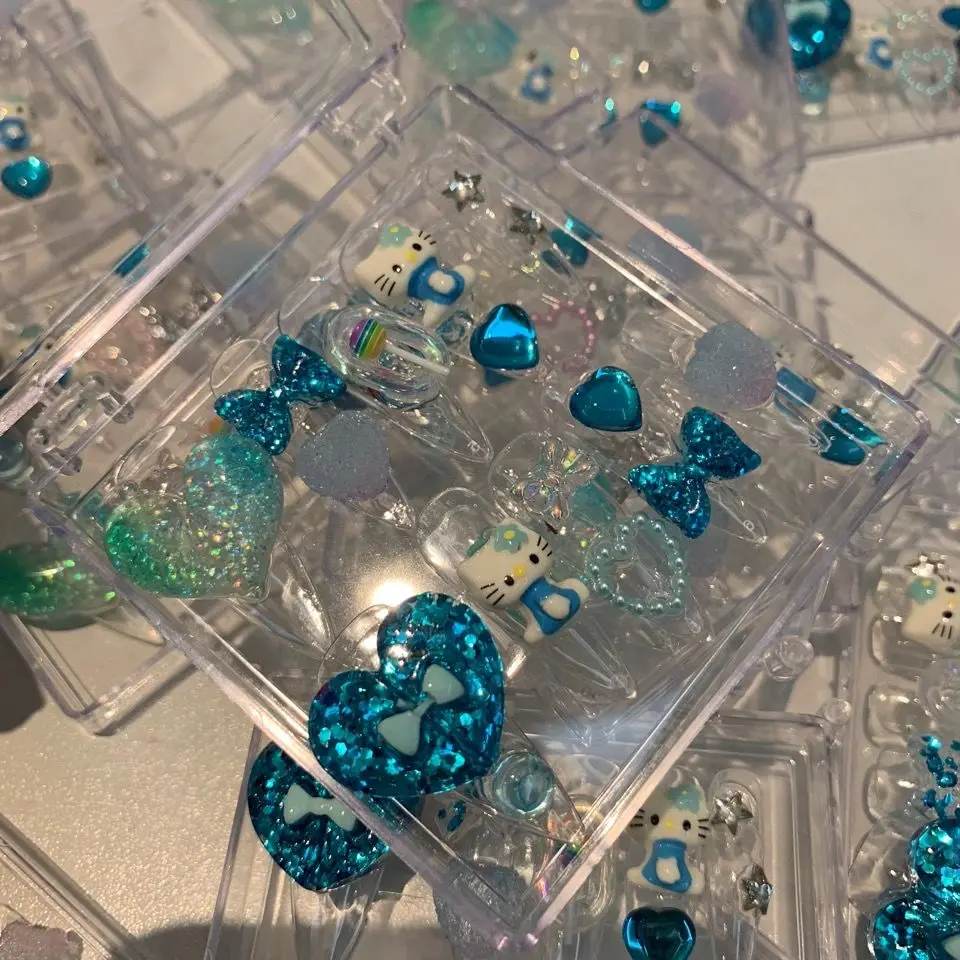 Hot Girl Wear Armor Handmade Reusable False Nails Clear Nail Tips Acrylic Nails Kit Professional Artifical Nails Nails Fake
Hot Girl Wear Armor Handmade Reusable False Nails Clear Nail Tips Acrylic Nails Kit Professional Artifical Nails Nails Fake