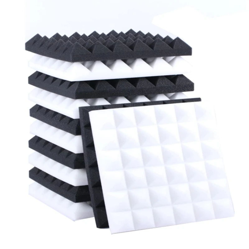 24 Pack Sound Proof Foam Panels,Acoustic Foam Panels High Density Sound Absorption Pyramid Studio Treatment Wall Panels
24 Pack Sound Proof Foam Panels,Acoustic Foam Panels High Density Sound Absorption Pyramid Studio Treatment Wall Panels