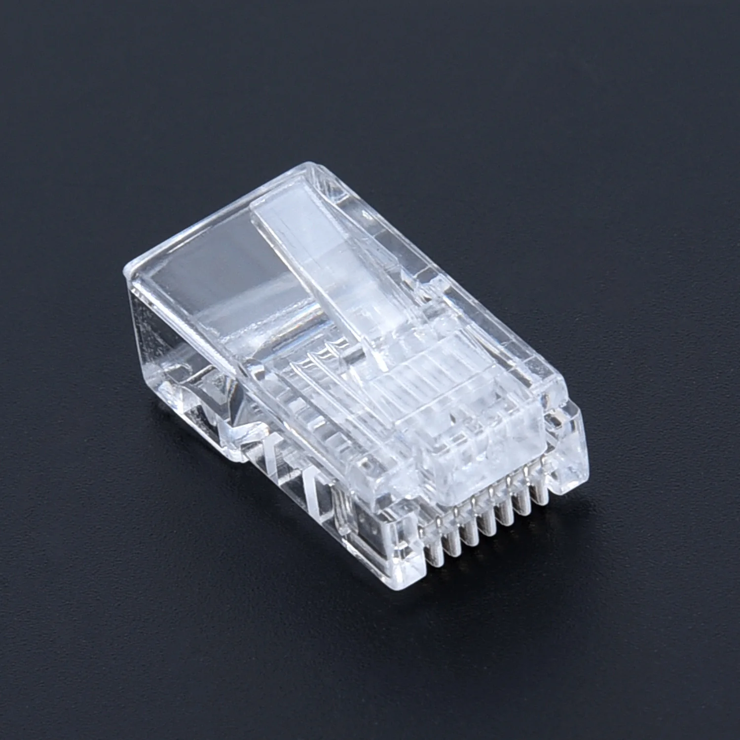 100Pcs Network Modular Plug 8P8C CAT5e Cable Connector End Pass Through Computer & Office Computer Cables & Connectors
100Pcs Network Modular Plug 8P8C CAT5e Cable Connector End Pass Through Computer & Office Computer Cables & Connectors