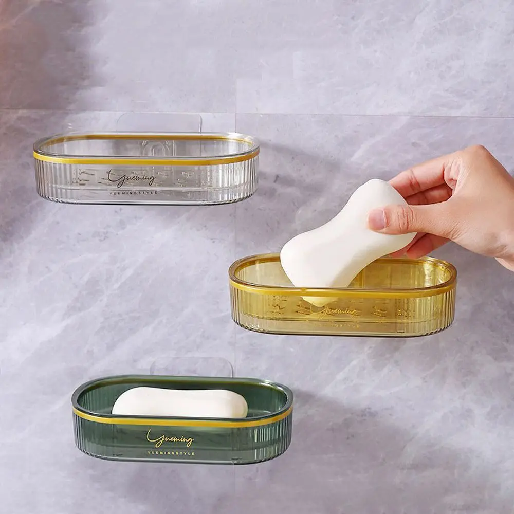 INS Soaps Holder Self-Adhesive Wall Mounted Storage Rack 9.5X3.6X15.2cm Creative Plastic Soap Dish Bathroom Kitchen Organizer
INS Soaps Holder Self-Adhesive Wall Mounted Storage Rack 9.5X3.6X15.2cm Creative Plastic Soap Dish Bathroom Kitchen Organizer