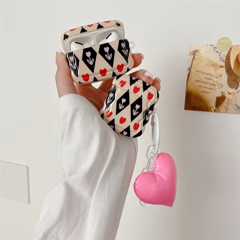 Simple Rhombic Tulip Flowers Case for Apple AirPods 1 2 3 Pro Cases Cover IPhone Bluetooth Earbuds Earphone Air Pods Case
Simple Rhombic Tulip Flowers Case for Apple AirPods 1 2 3 Pro Cases Cover IPhone Bluetooth Earbuds Earphone Air Pods Case