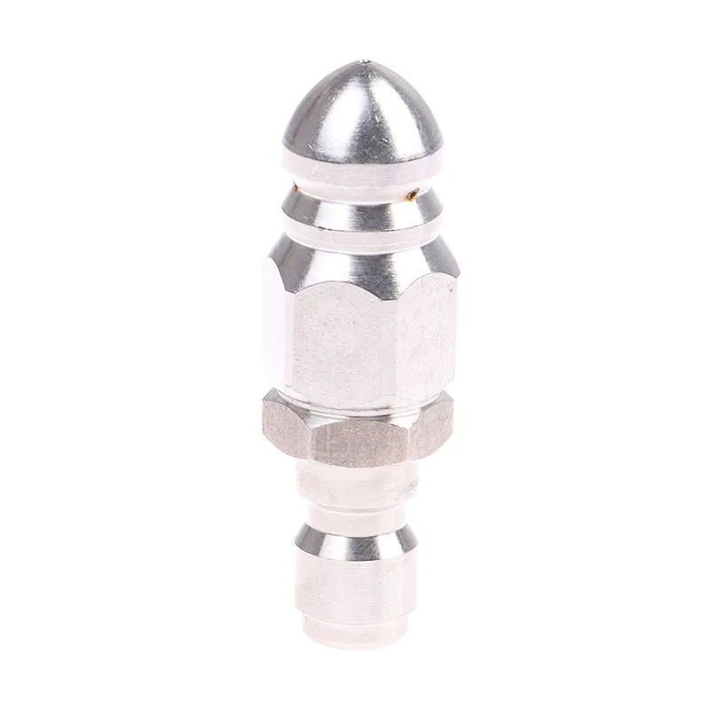 1 Pc High Quality 1/4 Inch Stainless Steel High Pressure Washer Nozzle Abrasion Resistant Drainage Sewer Cleaning Accessories
1 Pc High Quality 1/4 Inch Stainless Steel High Pressure Washer Nozzle Abrasion Resistant Drainage Sewer Cleaning Accessories