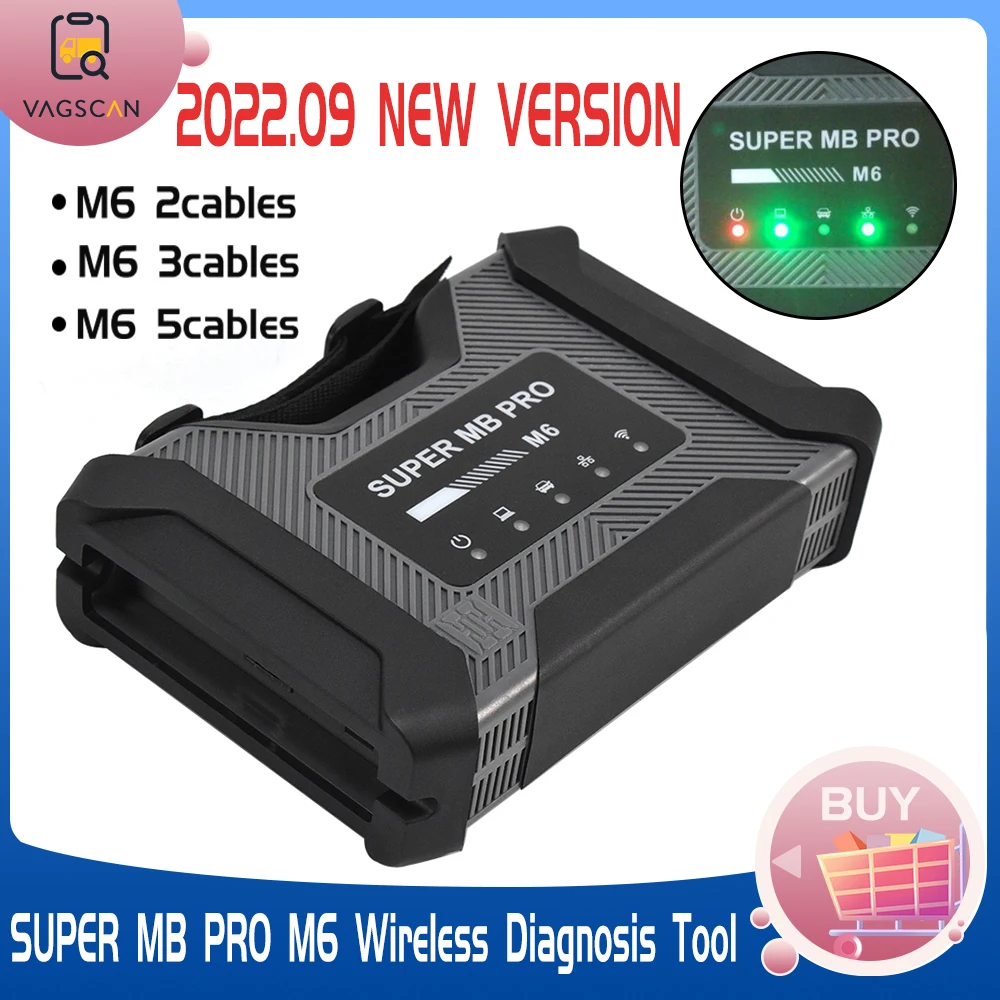 2022.9 Wireless SUPER MB PRO M6 with SSD Star Diagnosis Tool with Multiplexer Main Test Cable
2022.9 Wireless SUPER MB PRO M6 with SSD Star Diagnosis Tool with Multiplexer Main Test Cable