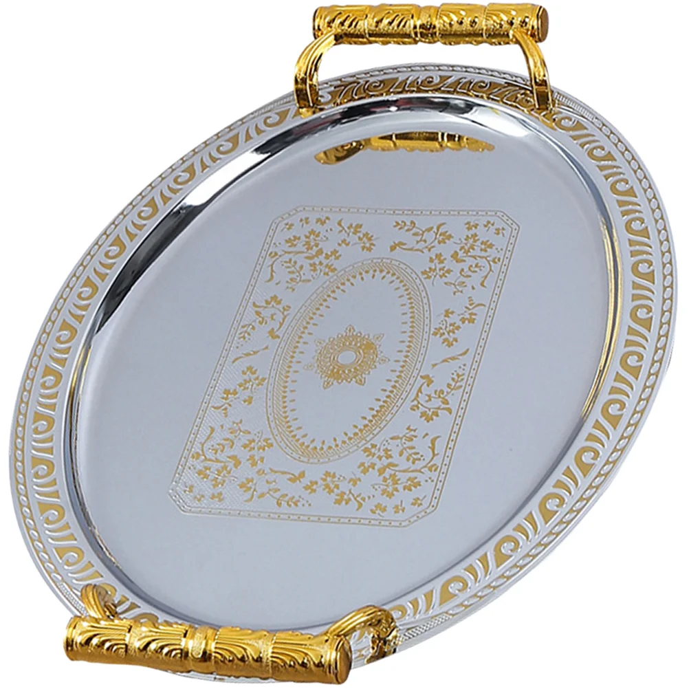 Tray Fruit Oval Metal Trays Serving Plates Snack Holder Tea Jewelry Stainless Steel Plate Dish Coffee Dishes Table Party Round
Tray Fruit Oval Metal Trays Serving Plates Snack Holder Tea Jewelry Stainless Steel Plate Dish Coffee Dishes Table Party Round