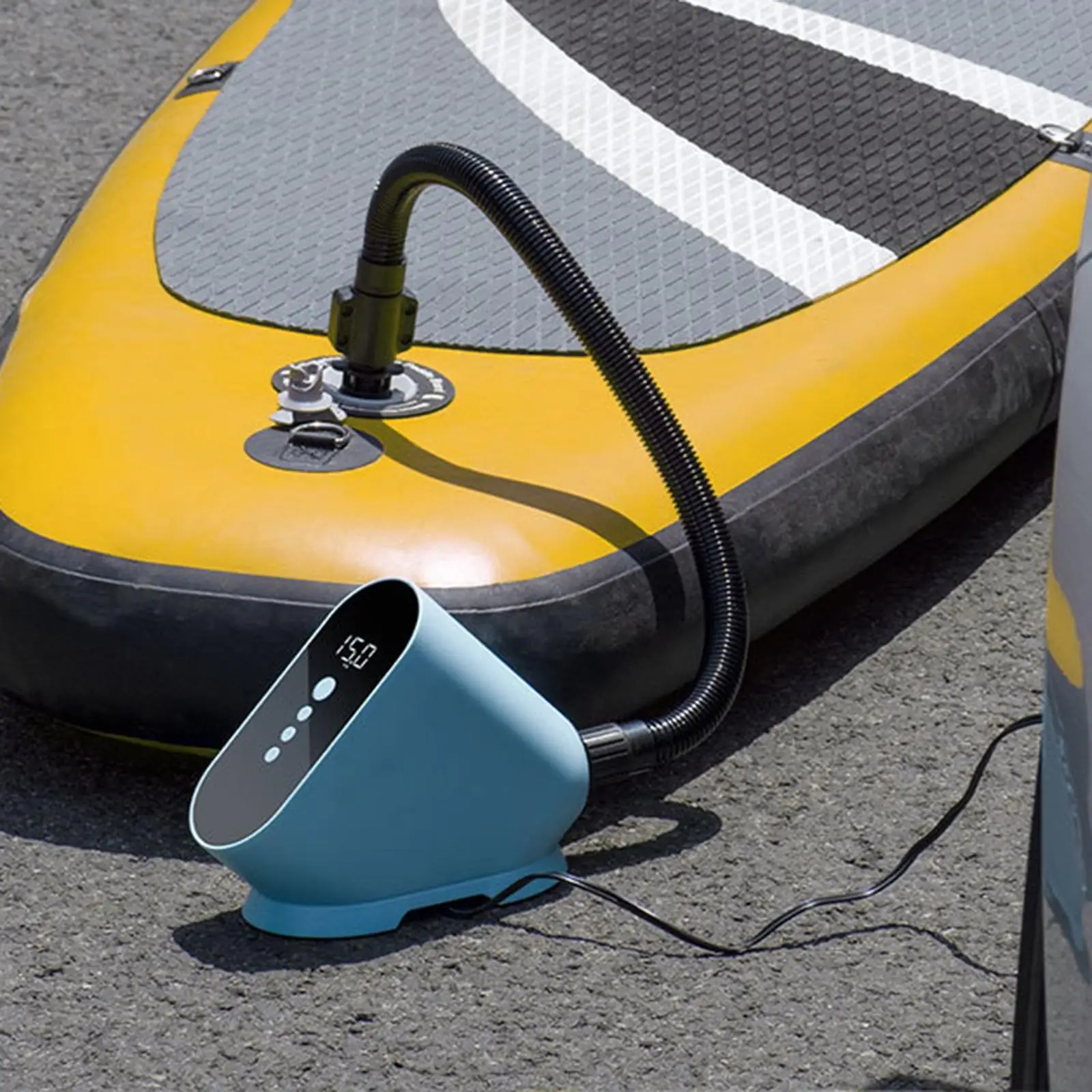 Outdoor Electric Air Pump Quick Air Inflator High Pressure Rechargeable Boat Pump for Kayaks Pools Toys Assault Boat Paddleboard
Outdoor Electric Air Pump Quick Air Inflator High Pressure Rechargeable Boat Pump for Kayaks Pools Toys Assault Boat Paddleboard