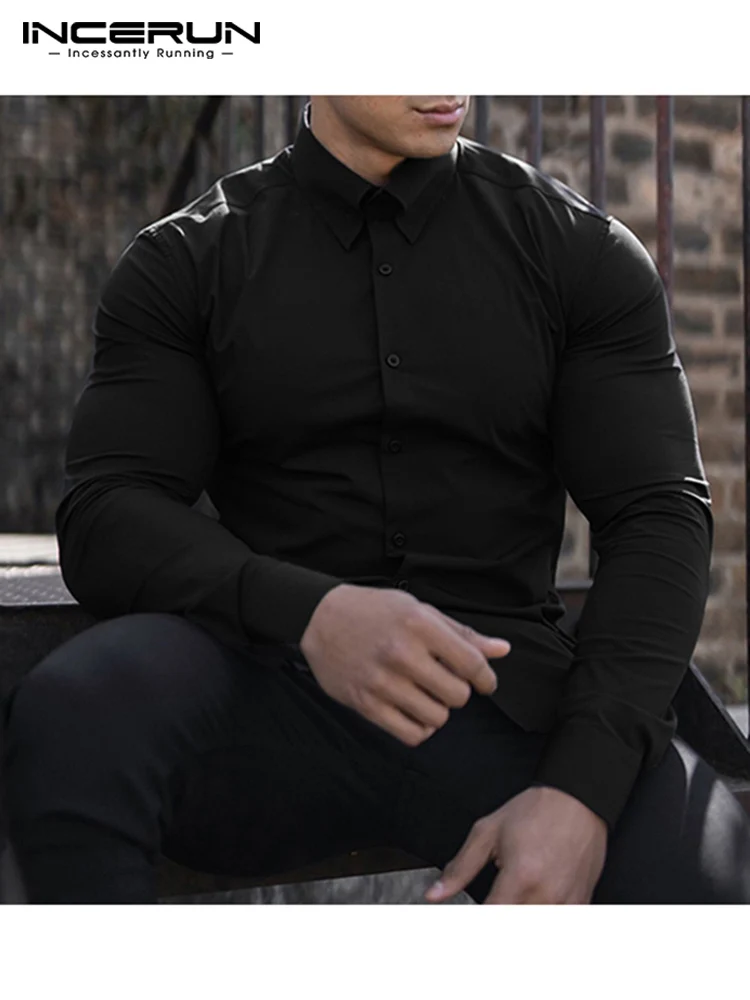 INCERUN Tops 2022 Party Casual Wear Men's Solid Fashionable Lapel Blouse Handsome Male Hot Sale Long-sleeve Buttons Shirts S-5XL
INCERUN Tops 2022 Party Casual Wear Men's Solid Fashionable Lapel Blouse Handsome Male Hot Sale Long-sleeve Buttons Shirts S-5XL