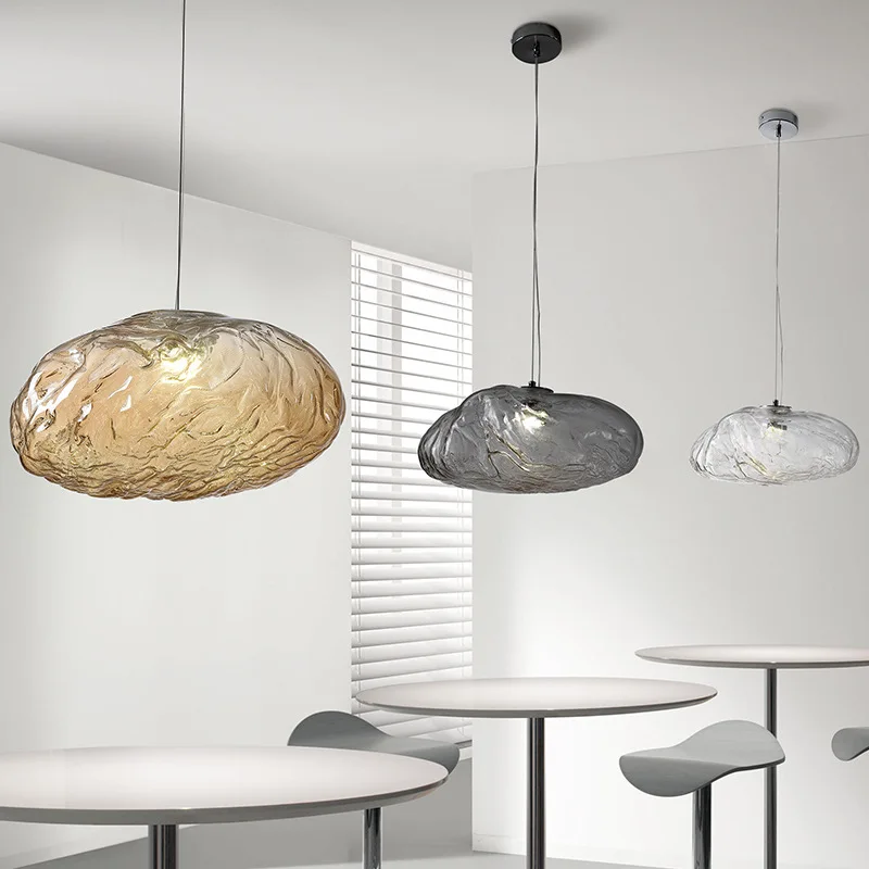 Designer Lava Pendant Lamp Nordic Smoke Gray Glass Hanging Lights Living Room Stair Dining Room Glass Led Lighting Home Decor
Designer Lava Pendant Lamp Nordic Smoke Gray Glass Hanging Lights Living Room Stair Dining Room Glass Led Lighting Home Decor
