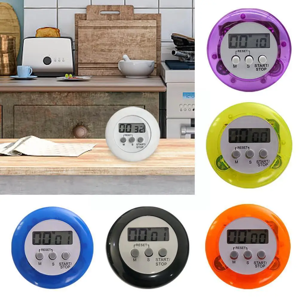 Five Kinds Of Color Circular LCD Digital Kitchen Countdown Reverse Alarm Counter Clock Timer Timer Cooking Magnetic C2Z3
Five Kinds Of Color Circular LCD Digital Kitchen Countdown Reverse Alarm Counter Clock Timer Timer Cooking Magnetic C2Z3