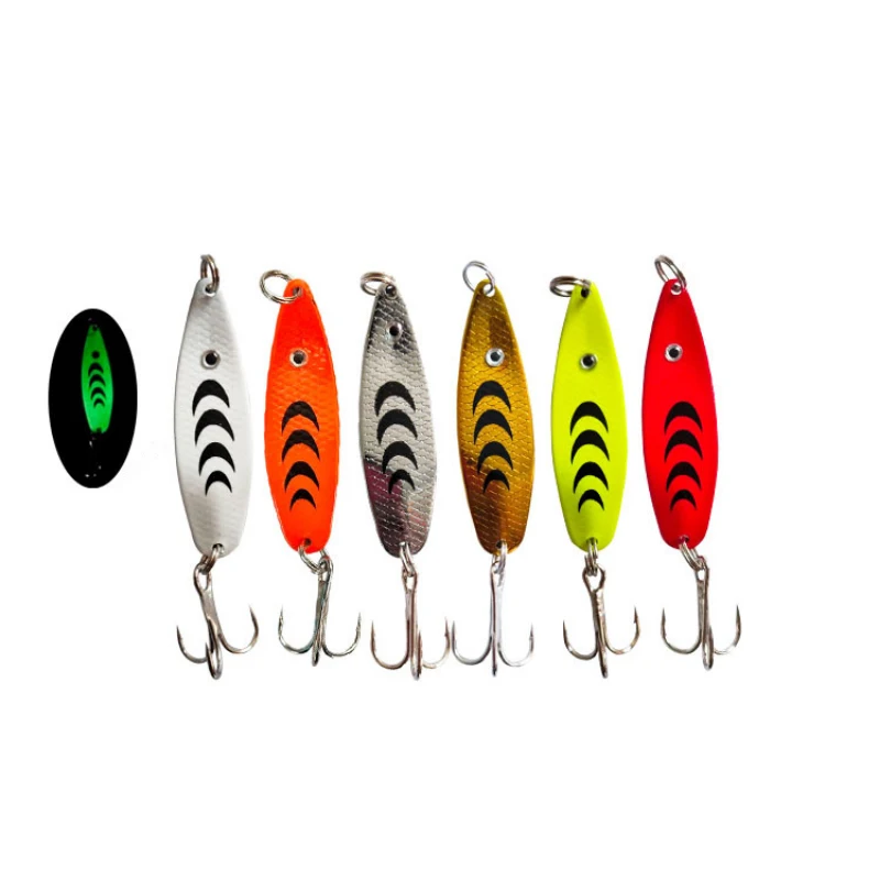 

Trout Spoon Fishing Lures Spinner Bait Wobblers Jig Lures Pesca Isca Artificial VIB Sequins Hard Baits for Carp Fishing Tackle