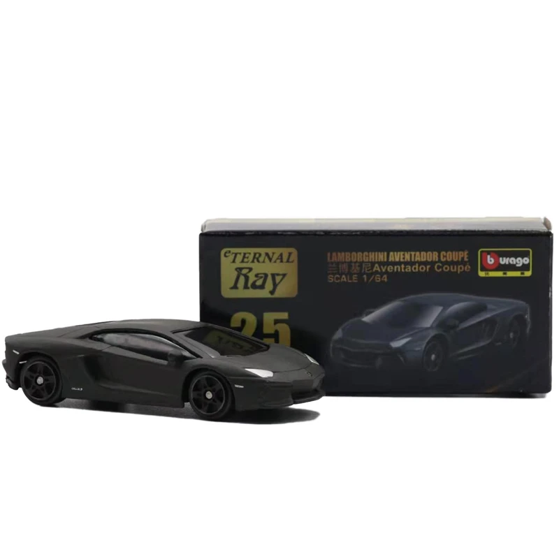 1:64 Bburago Eternal Ray rghini Aventador Coupe black Diecast Model Car
1:64 Bburago Eternal Ray rghini Aventador Coupe black Diecast Model Car