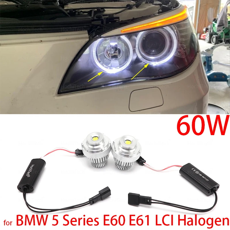 White Free Error 60W 2000LM LED Marker Bulbs for BMW 5 Series E60 E61 LCI Halogen Headlight 545i 550i 535i 530i 520i 2007-2010
White Free Error 60W 2000LM LED Marker Bulbs for BMW 5 Series E60 E61 LCI Halogen Headlight 545i 550i 535i 530i 520i 2007-2010