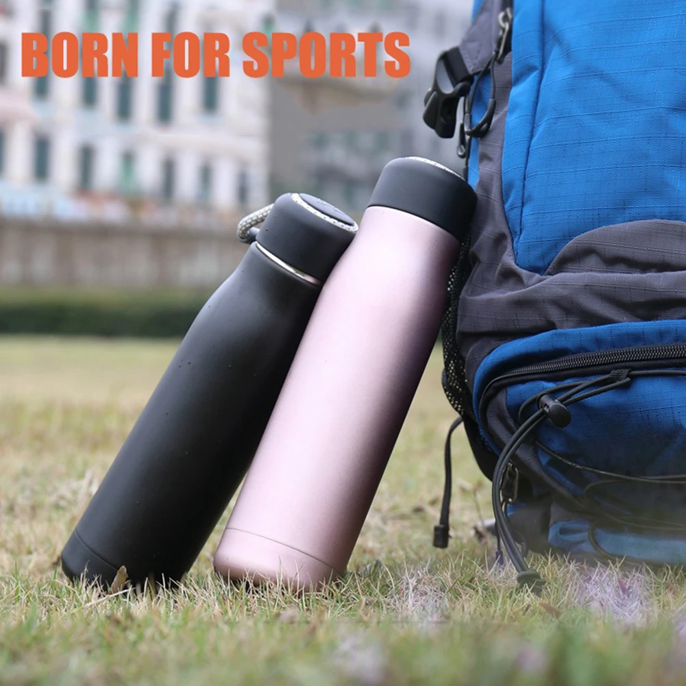 550ml Cycling Water Bottle Stainless Steel Double Wall Insulated Thermal Sports Bottle Leak-Proof Sports Flask for Gym Camping
550ml Cycling Water Bottle Stainless Steel Double Wall Insulated Thermal Sports Bottle Leak-Proof Sports Flask for Gym Camping