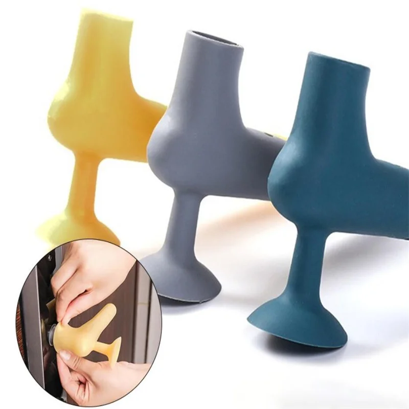 1Pcs Silicone Door Stop Knob Cover Suction Cup Mat Mute Thicken Anti-Collision For Baby Wall Door Handle Glove Household Product
1Pcs Silicone Door Stop Knob Cover Suction Cup Mat Mute Thicken Anti-Collision For Baby Wall Door Handle Glove Household Product