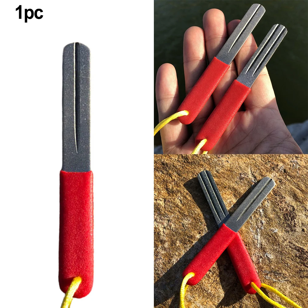 Fly Fishing Hook Grinder Sharpening Stone Hook File Sharpening Stone Tool Double-sided Slotting Fishing Gear Accessories
Fly Fishing Hook Grinder Sharpening Stone Hook File Sharpening Stone Tool Double-sided Slotting Fishing Gear Accessories
