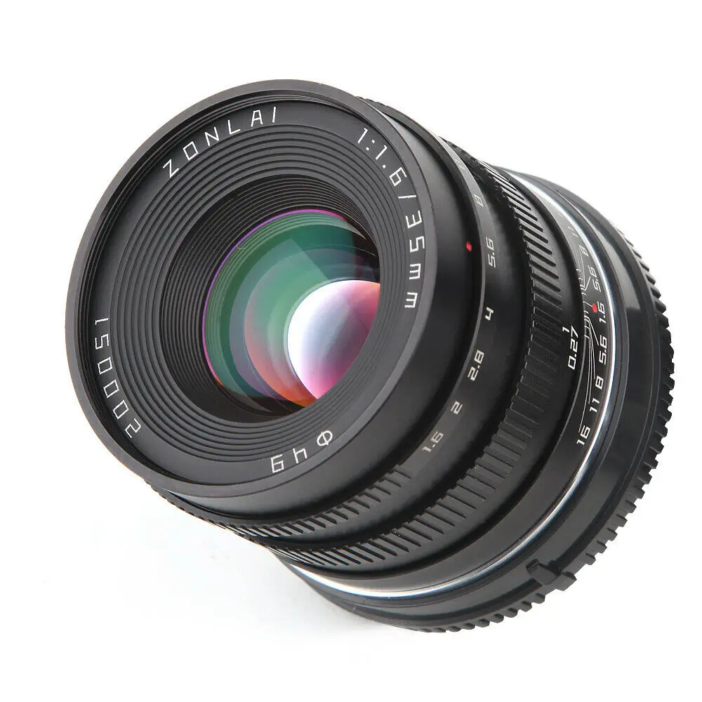 35mm F1.7 Manual Prime Lens for Sony E-mount for Fuji Mount a6300 a6500 X-A1 X-A2 X-M1 Canon M4/3 Mirrorless Cameras
35mm F1.7 Manual Prime Lens for Sony E-mount for Fuji Mount a6300 a6500 X-A1 X-A2 X-M1 Canon M4/3 Mirrorless Cameras