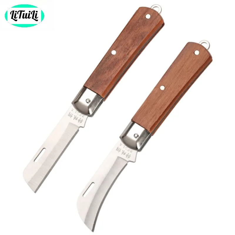 LiTuiLi Electrician Knife Stainless Steel Straight Bend Blade Pocket Folding Camping Survival Cable Cutter Wire Stripper Tools
LiTuiLi Electrician Knife Stainless Steel Straight Bend Blade Pocket Folding Camping Survival Cable Cutter Wire Stripper Tools