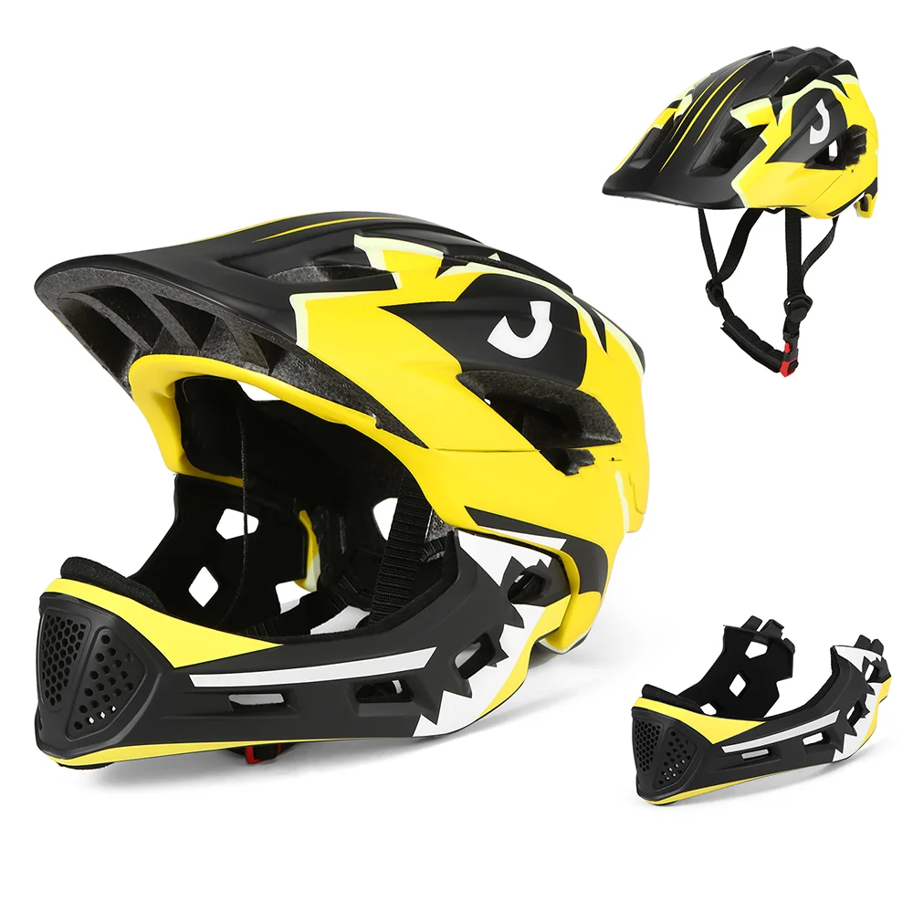 Kids Detachable Full Face Helmet Children Sports Safety Helmet for Cycling Skateboarding Roller Skating
Kids Detachable Full Face Helmet Children Sports Safety Helmet for Cycling Skateboarding Roller Skating