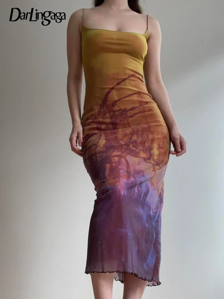 Модное Сетчатое платье Darlingaga с принтом Fairycore Grunge Tie Dye, женские винтажные сексуальные длинные платья Y2K, двухслойные оборки в эстетике
Модное Сетчатое платье Darlingaga с принтом Fairycore Grunge Tie Dye, женские винтажные сексуальные длинные платья Y2K, двухслойные оборки в эстетике