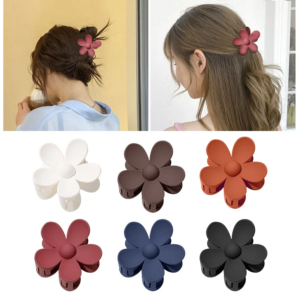 Flower Shape Hair Hold Clip Durable Portable for Women Shower Hair Clips Non-Slip Plastic Frosted Surface Headwear Accessories
Flower Shape Hair Hold Clip Durable Portable for Women Shower Hair Clips Non-Slip Plastic Frosted Surface Headwear Accessories