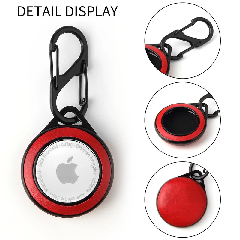 Protector Lichi Leather Cover Keychain For Apple AirTags Plastic Shockproof Hard PC Protective Case Shell For Apple AirTag Cover
Protector Lichi Leather Cover Keychain For Apple AirTags Plastic Shockproof Hard PC Protective Case Shell For Apple AirTag Cover