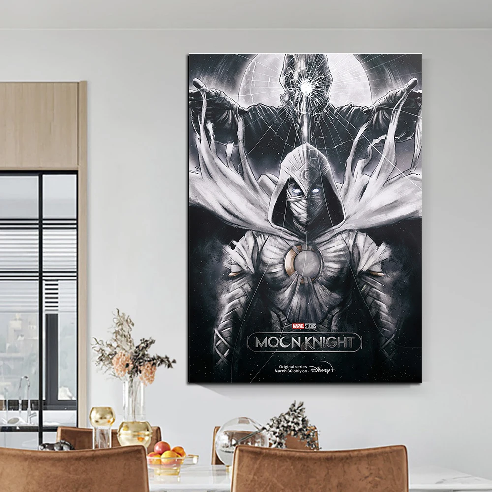 Marvel 2022 Moon Knight Canvas Paintings Poster New TV Series Print Wall Art Welcome To Chaos Poster Home Decor Pictures Gift
Marvel 2022 Moon Knight Canvas Paintings Poster New TV Series Print Wall Art Welcome To Chaos Poster Home Decor Pictures Gift