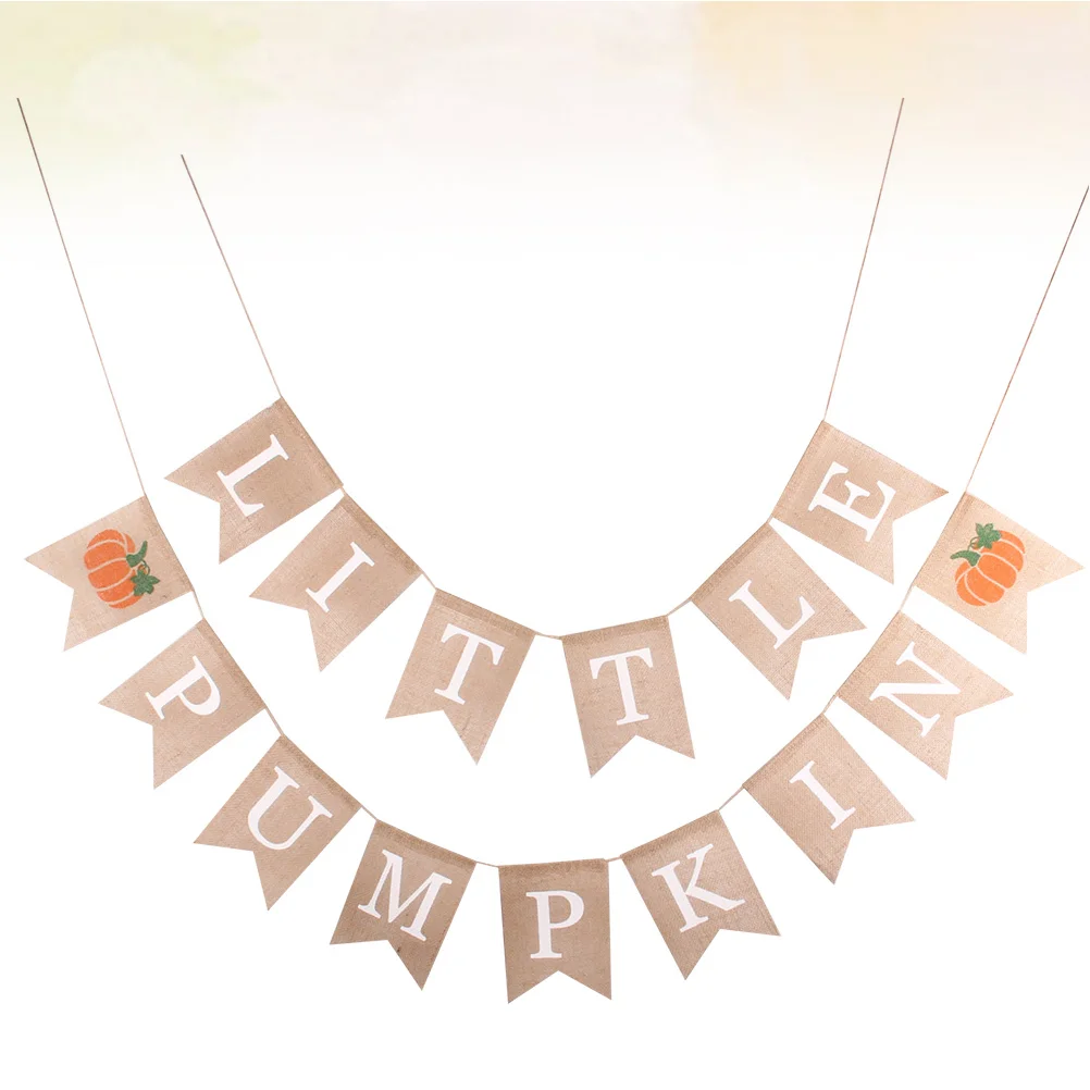 1pc Banner Hanging Linen Creative Pumpkin Banner Party Supplies Garland Burgee Flag for Thanksgiving
1pc Banner Hanging Linen Creative Pumpkin Banner Party Supplies Garland Burgee Flag for Thanksgiving