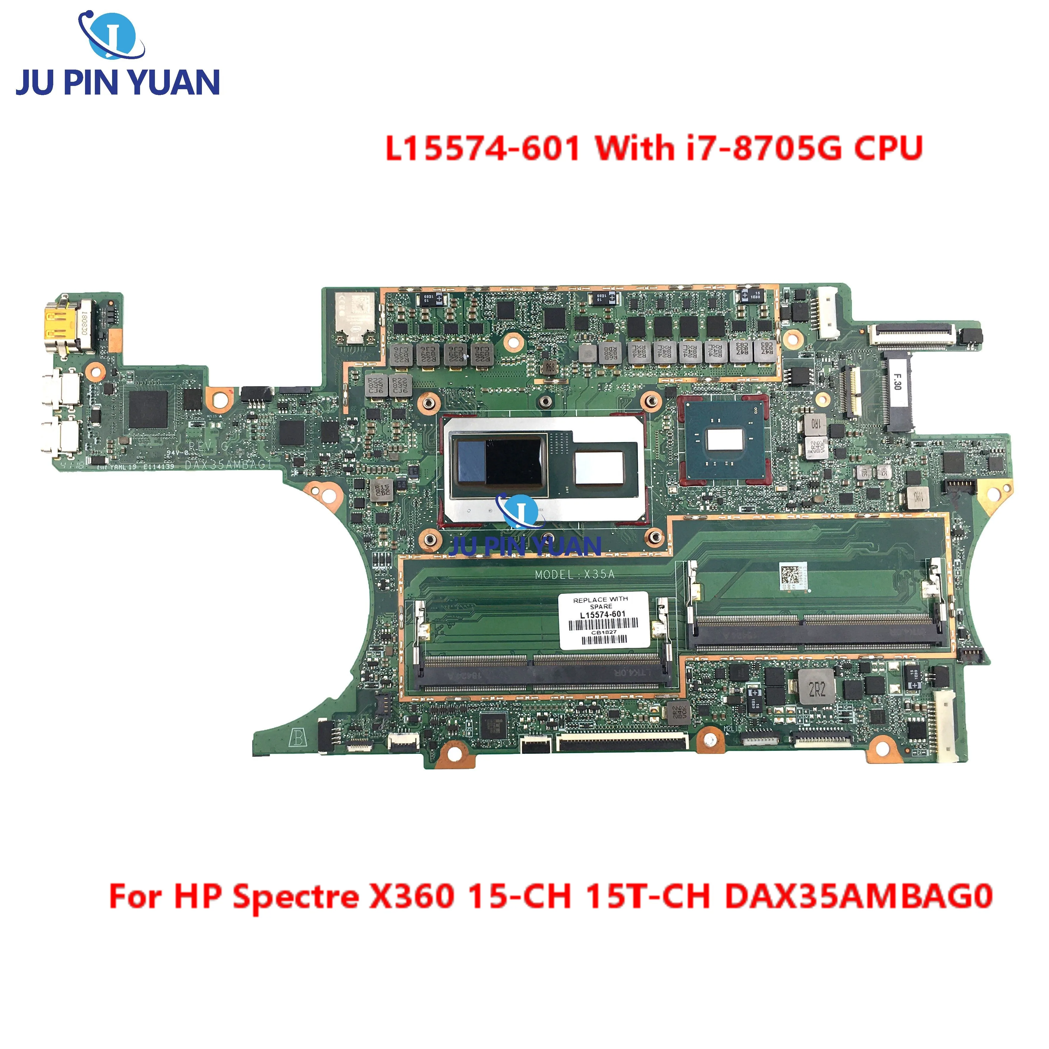 L15574-601 L15574-001 материнская плата для HP Spectre X360 15-CH 15T-CH материнская плата ноутбука DAX35AMBAG0 с процессором i7-8705G для полного тестирования
L15574-601 L15574-001 материнская плата для HP Spectre X360 15-CH 15T-CH материнская плата ноутбука DAX35AMBAG0 с процессором i7-8705G для полного тестирования