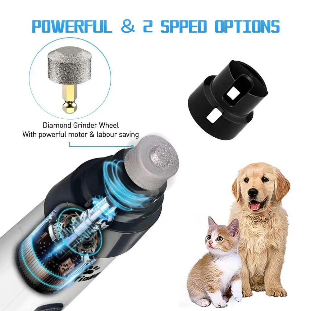 Electric Dog Nail Clippers USB Rechargeable Electric Clippers Cat Paws Nail Grooming Trimmer Tools 1.5 Hours Pet Supplies
Electric Dog Nail Clippers USB Rechargeable Electric Clippers Cat Paws Nail Grooming Trimmer Tools 1.5 Hours Pet Supplies